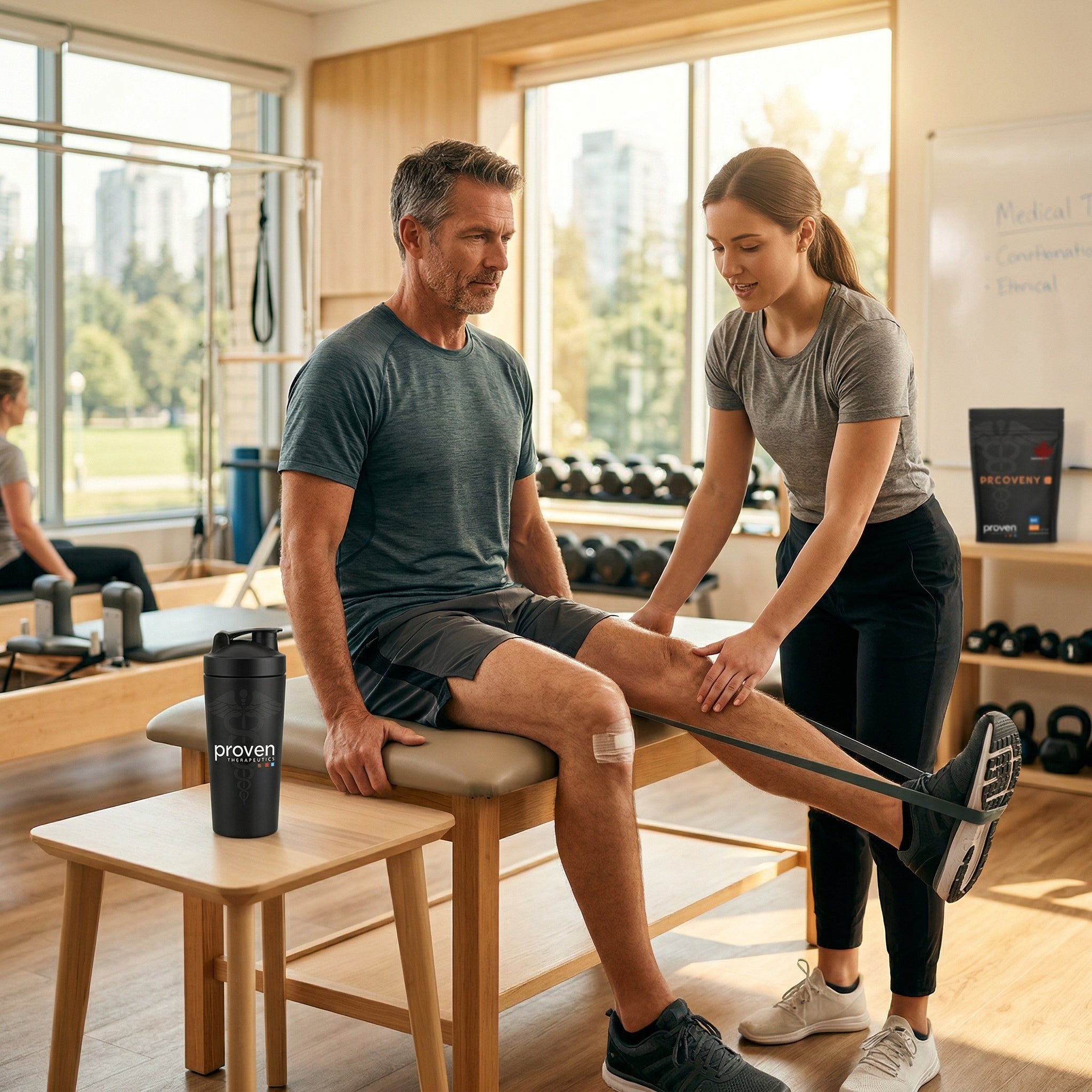 Physical therapy session with Proven Recovery